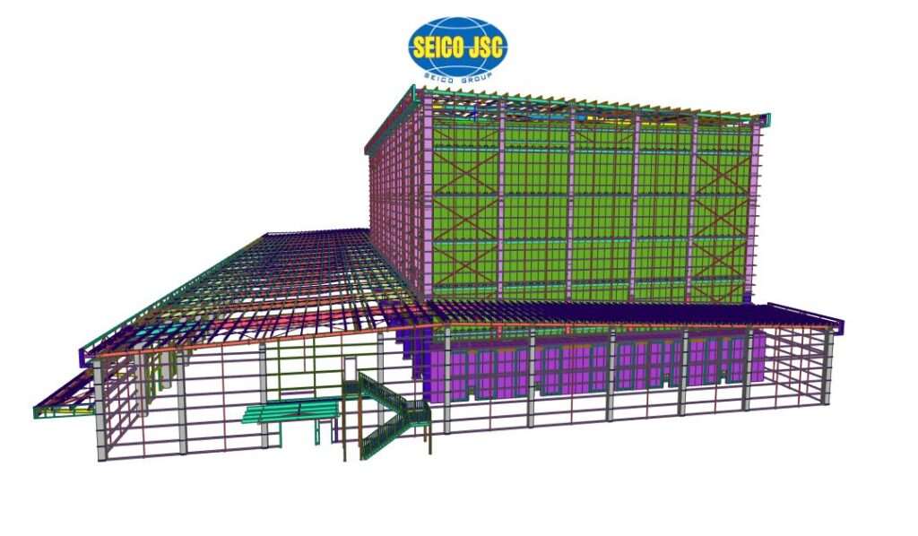 Integrated Industrial Facility Design: Combining Cold Storage, Logistics Warehousing, and Food Processing Systems 8 SEICO Thailand Untitled design 23